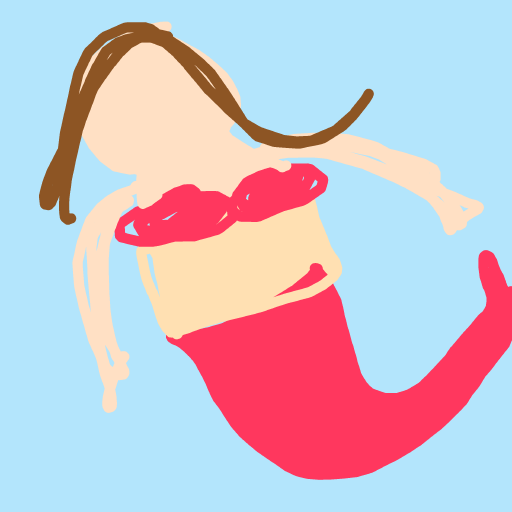 Mermaid drawing by sun-rose-drive