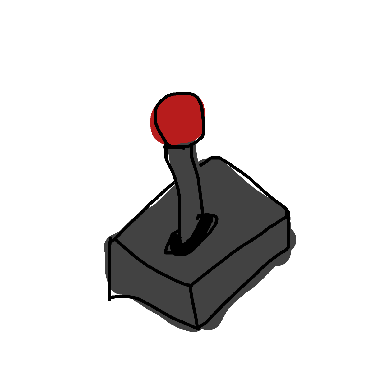 Joystick drawing by drewbenruben