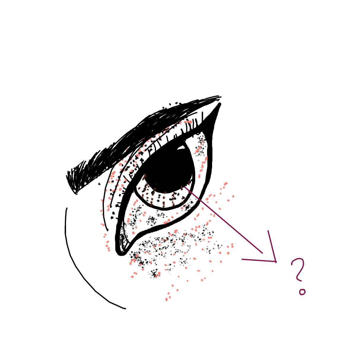 Pupil drawing by antonellamg