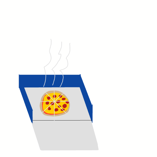 Pizza drawing by Cwis448
