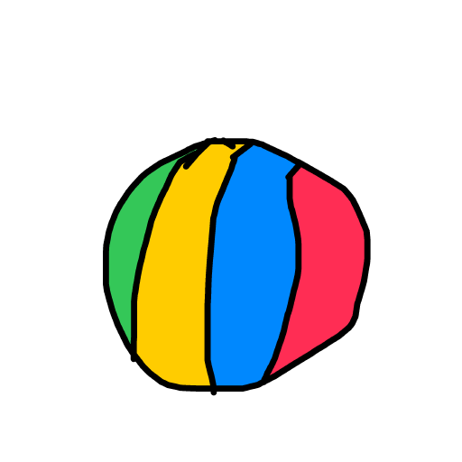 Beach Ball drawing by bia
