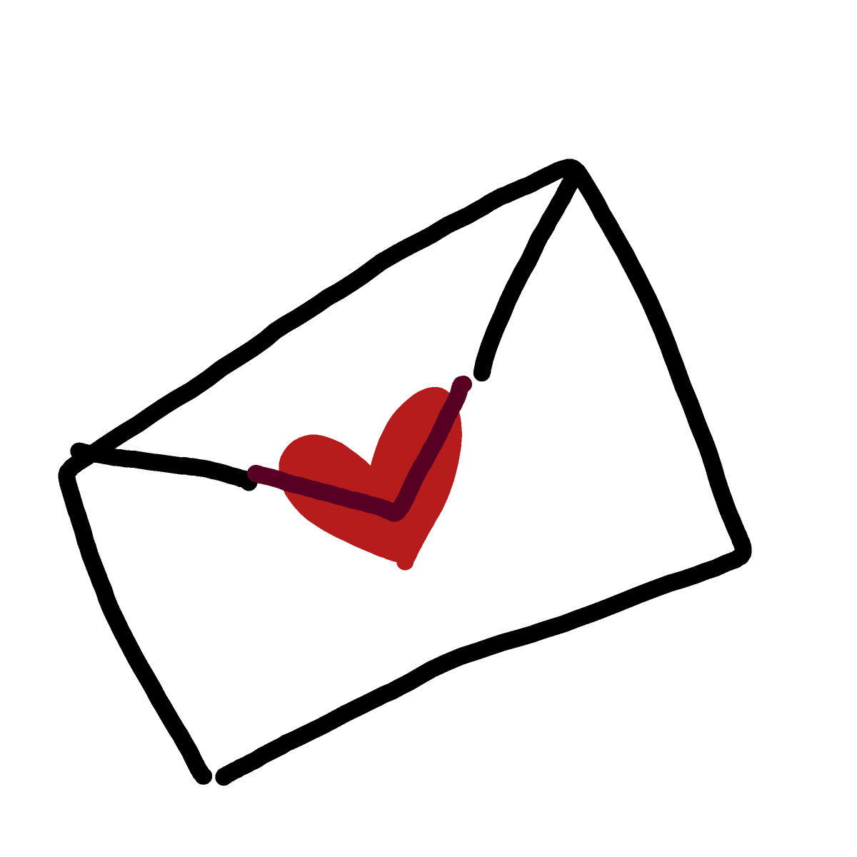 Love Letter drawing by poptown34