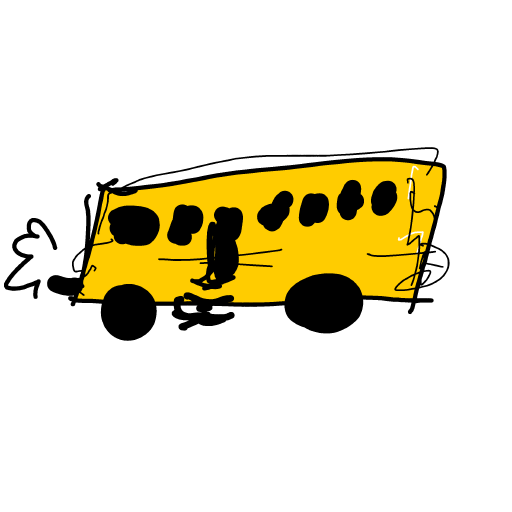 School Bus drawing by Shew