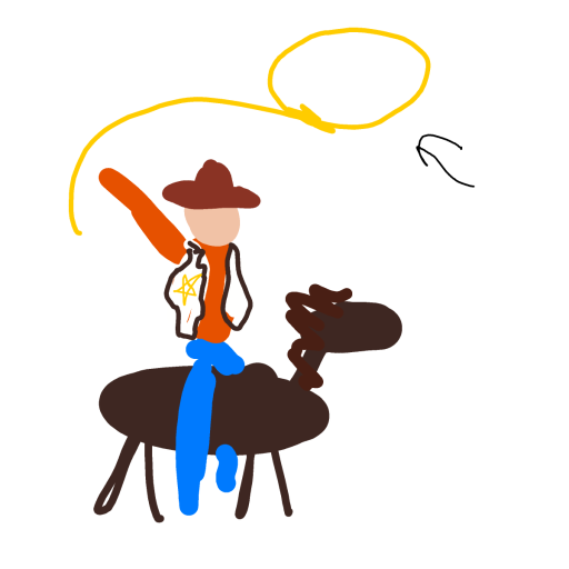 Lasso drawing by zinc-solo-artist