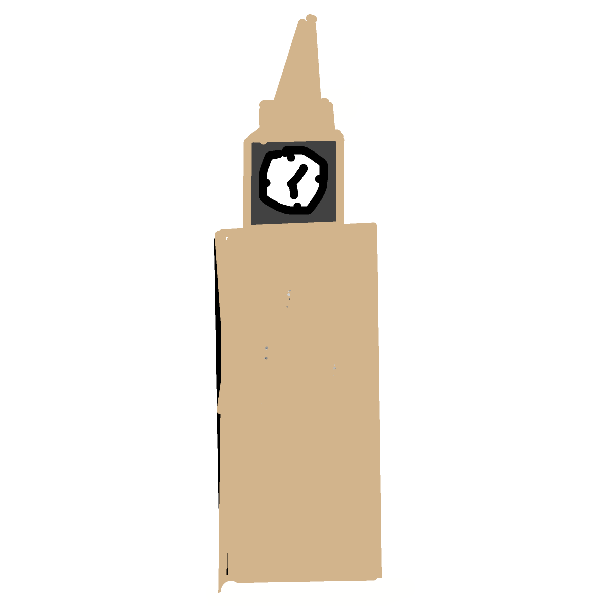 Big Ben drawing by jules