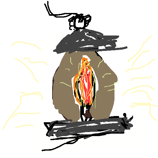 Lantern drawing by fire-quick-wheel