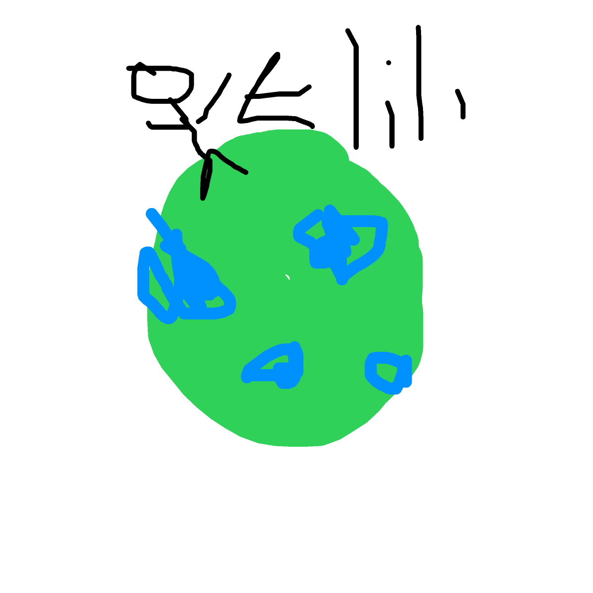 Earth drawing by pikapikachuu