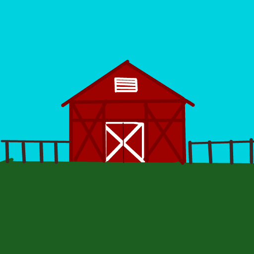 Barn drawing by coral-clay-loop