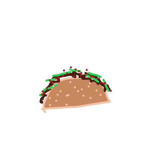 Taco drawing by odd-crisp-quest