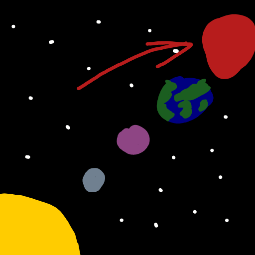 Mars drawing by MoDarsot