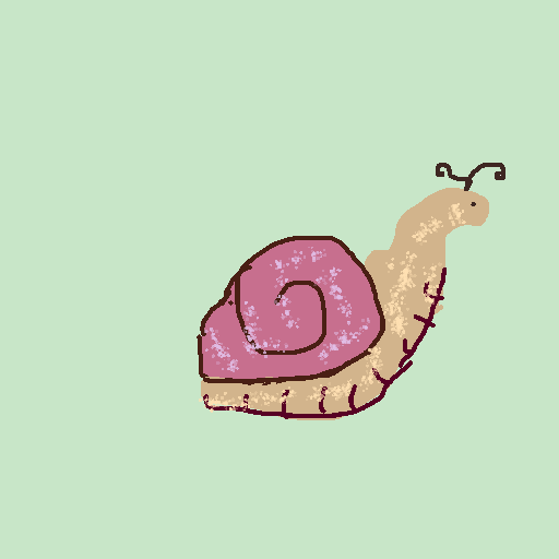 Snail drawing by color-olive-web