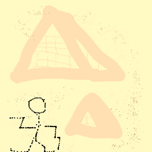 Pyramid drawing by krissywissy