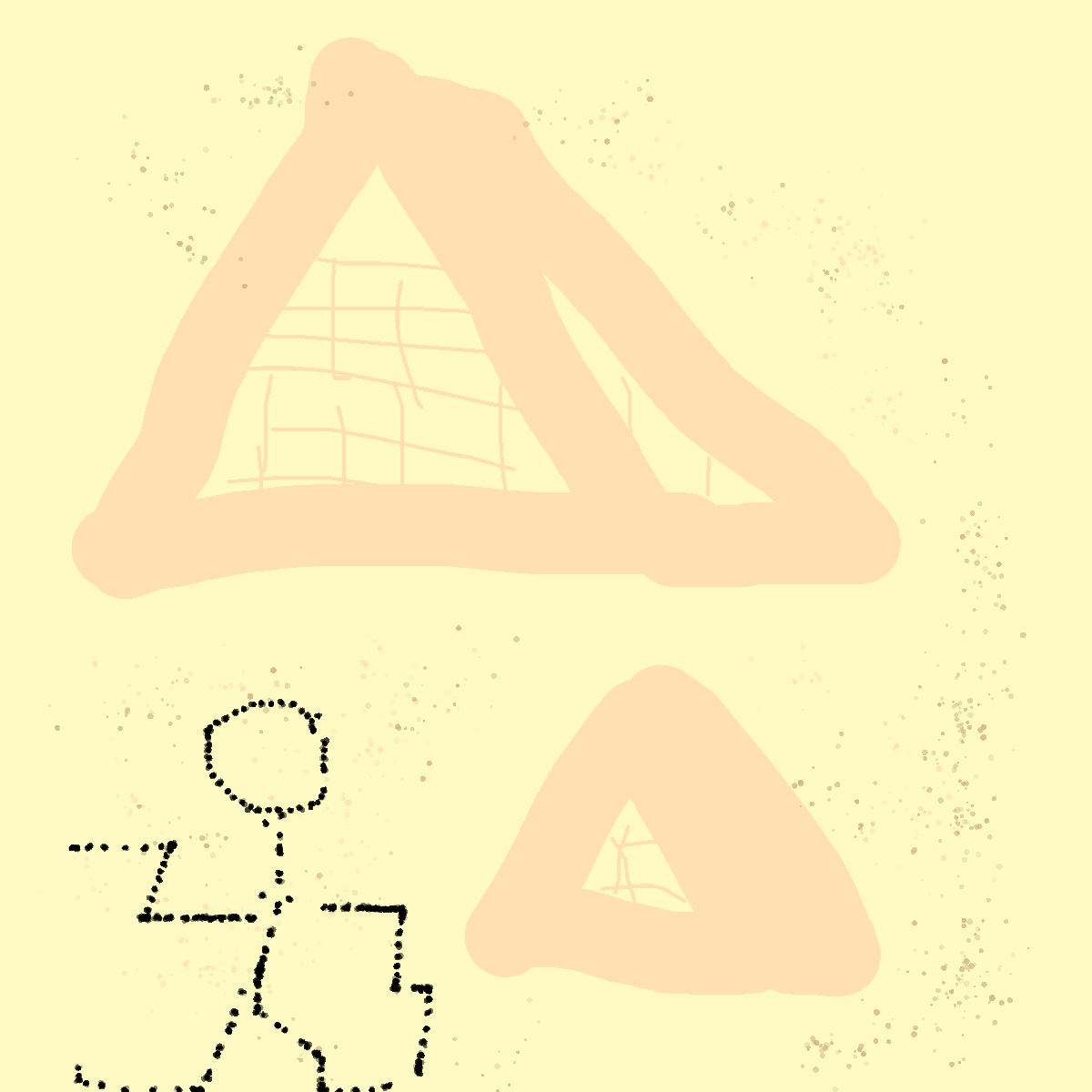 Pyramid drawing by krissywissy