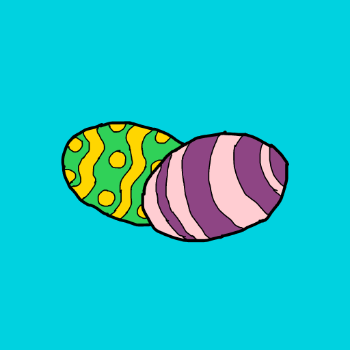 Easter Egg drawing by dan