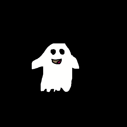 Ghost drawing by pancakes palette