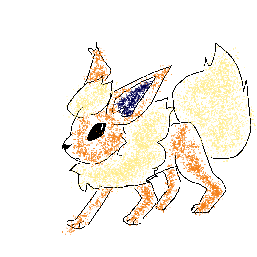 Flareon drawing by nammy