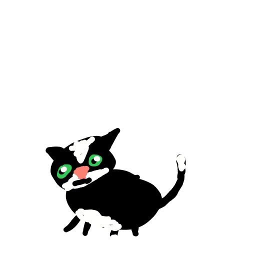 Cat drawing by GhoulBeing