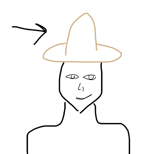 Hat drawing by charlzerdu13