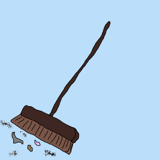 Broom drawing by krissywissy