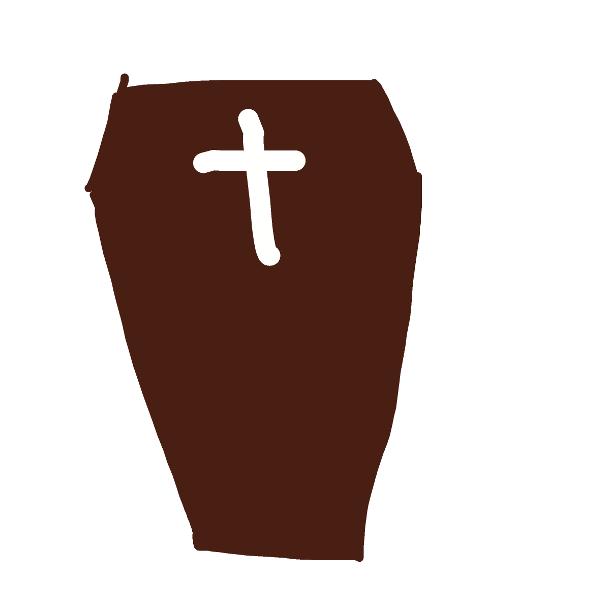 Coffin drawing by piratedgender