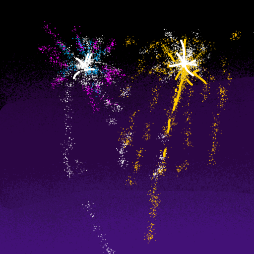 Firework drawing by just-ebony-code