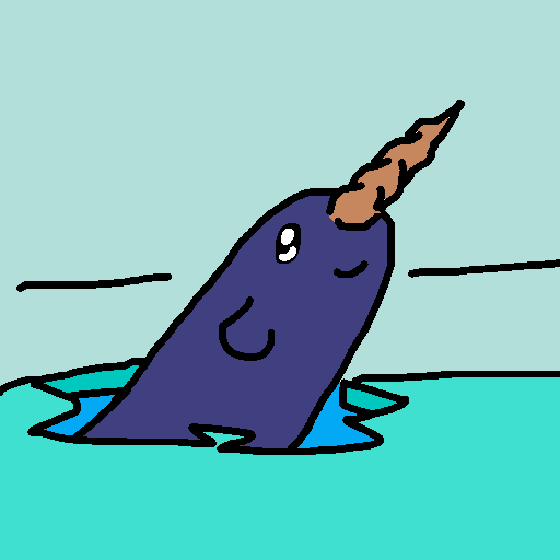 Narwhal drawing by nammy