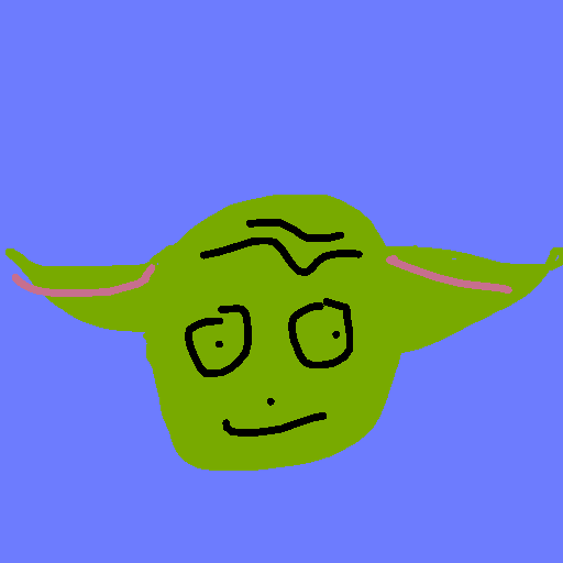 Yoda drawing by grou