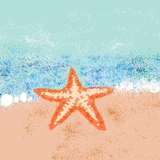 Starfish drawing by Toni27