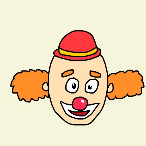 Clown drawing by theduchess