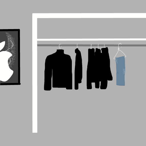 Steve Jobs drawing by firecracker