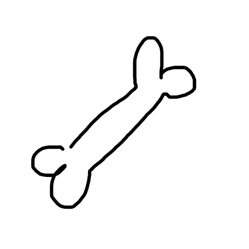 Bone drawing by princess fiona