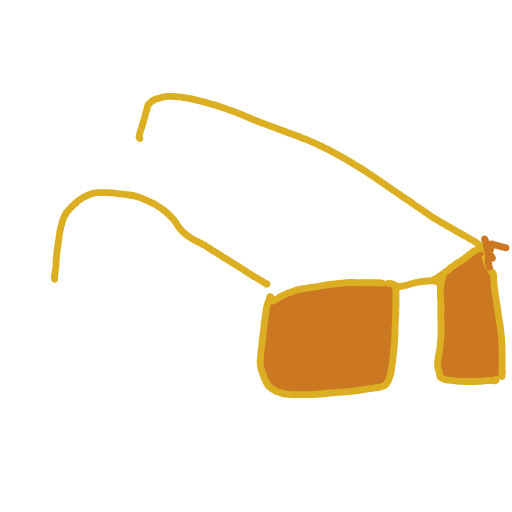 Sunglasses drawing by coal-mild-peace