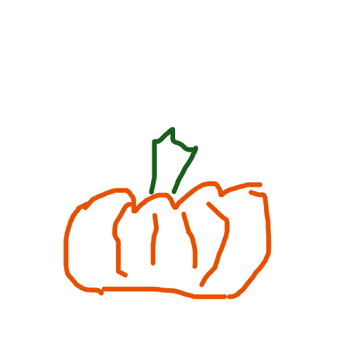 Pumpkin drawing by jimboni