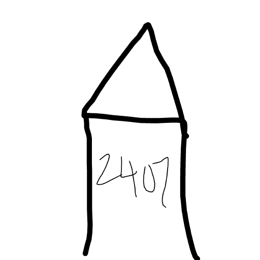 House drawing by Bri3