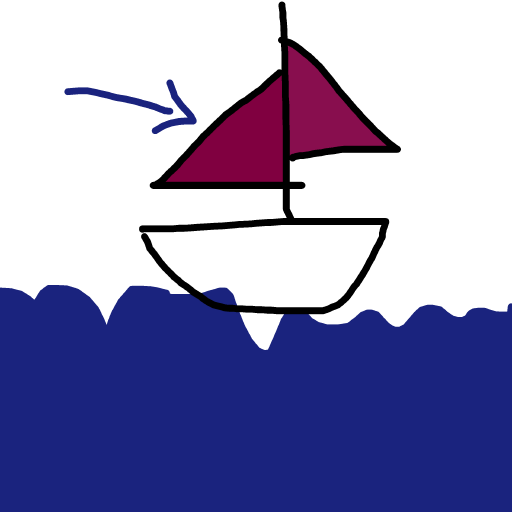 Sail drawing by tirza
