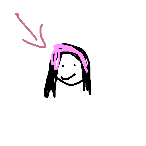 Headband drawing by zone-blue-rogue