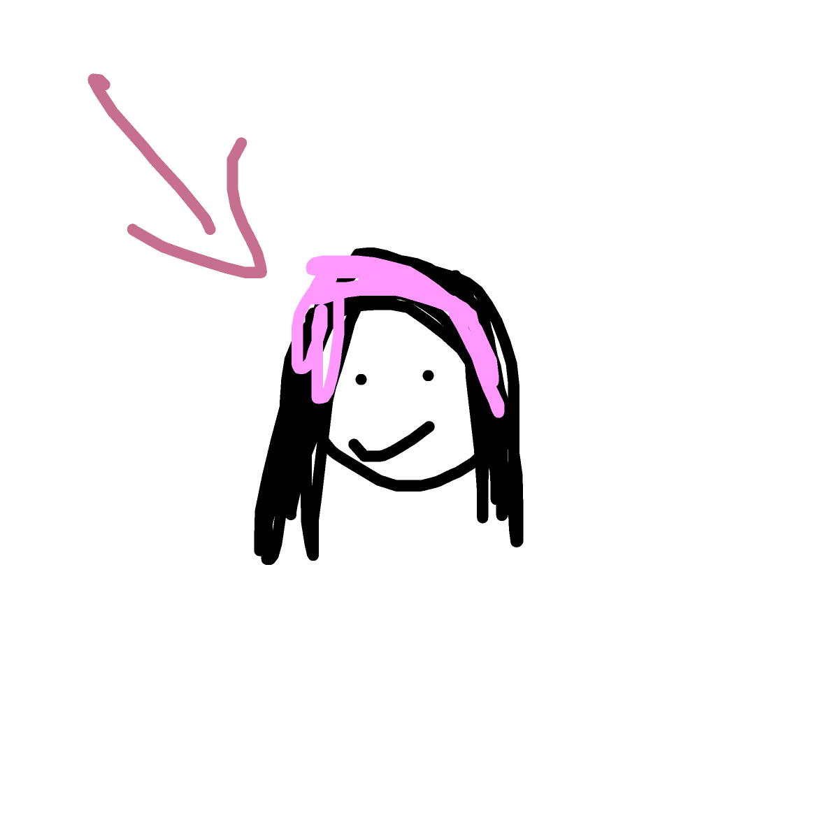 Headband drawing by zone-blue-rogue