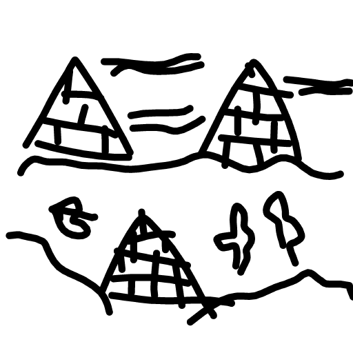 Pyramid drawing by sonic-bold-major