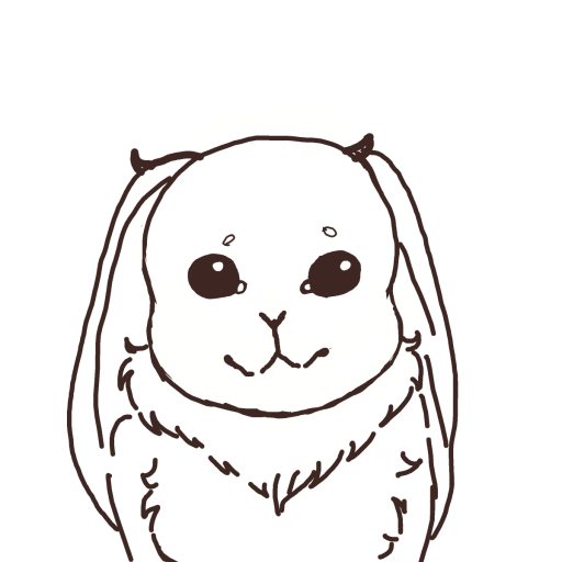 Bunny drawing by gummy squirm