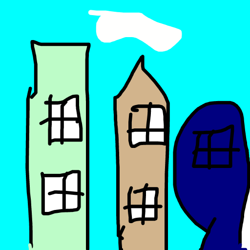 City drawing by louie