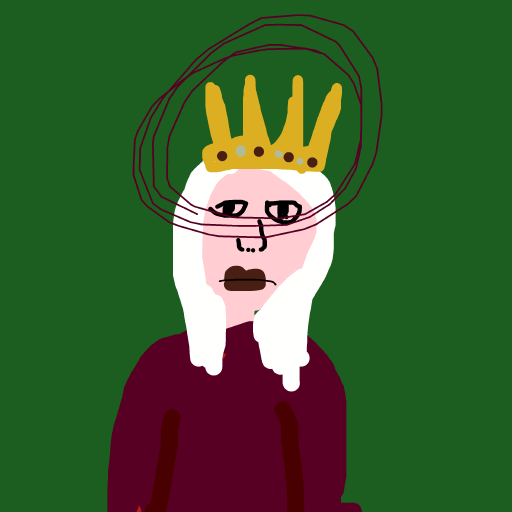 Crown drawing by flat-pure-drawer