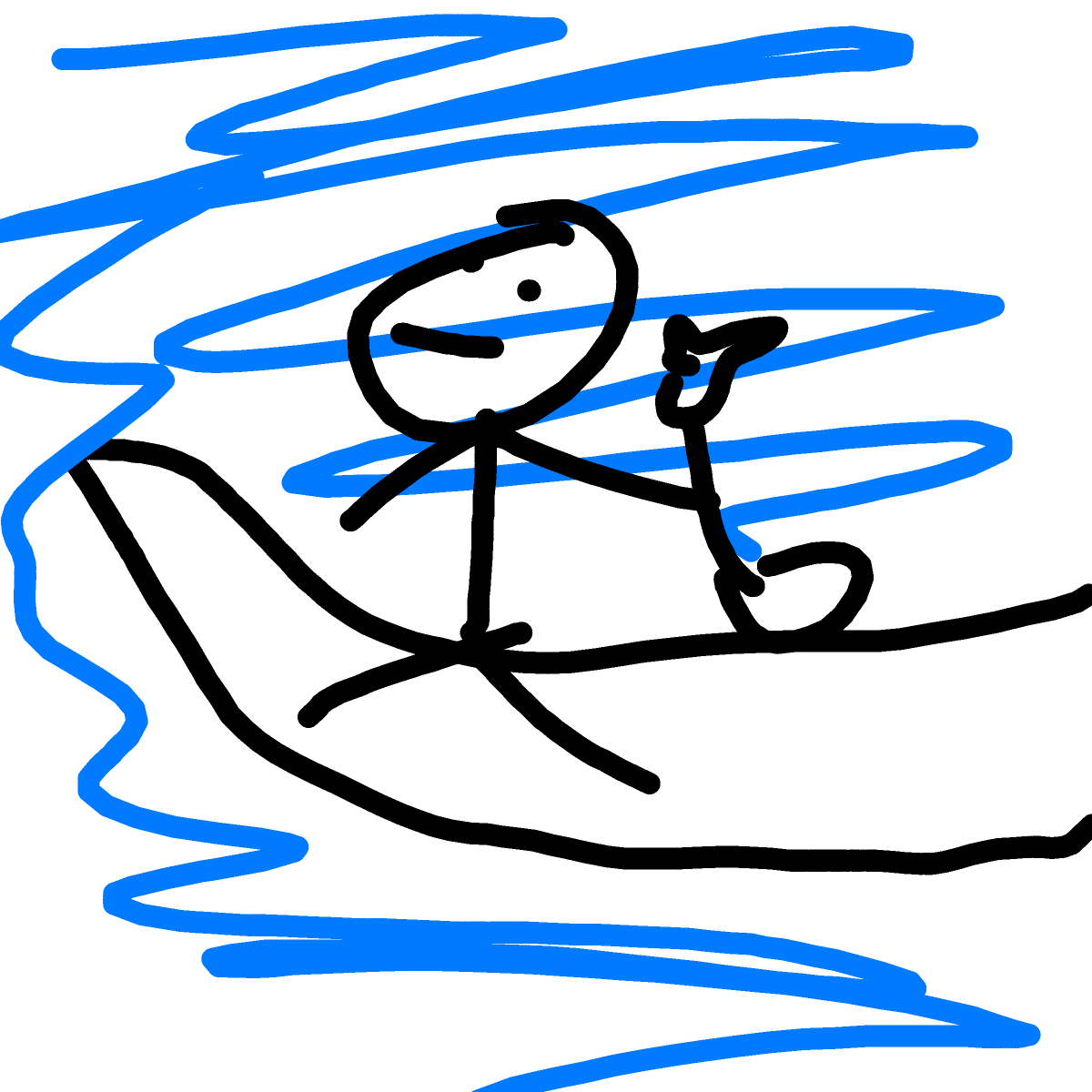 Gondola drawing by Uga