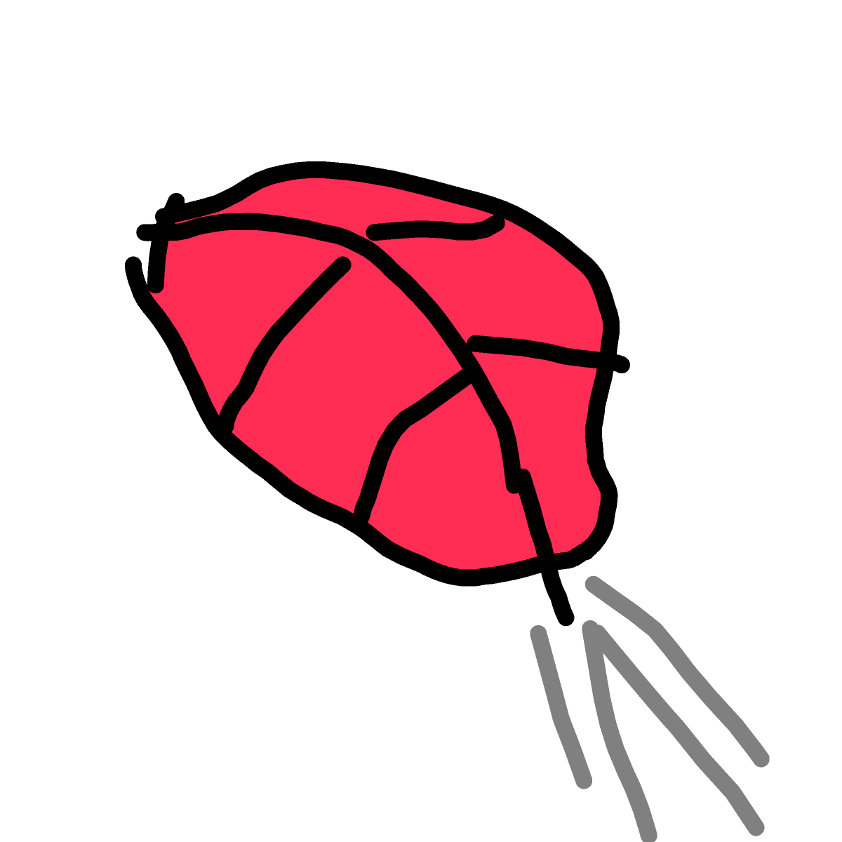 Red Shell drawing by pearl-warm-king