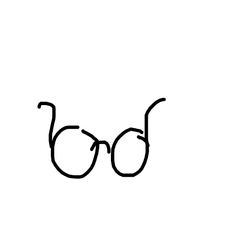 Glasses drawing by lili