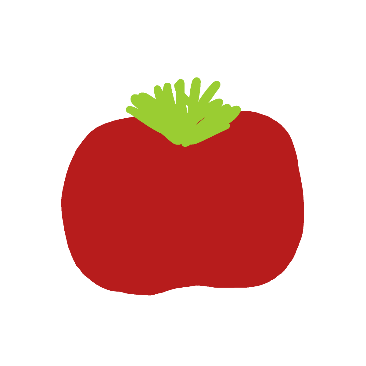 Tomato drawing by Megs