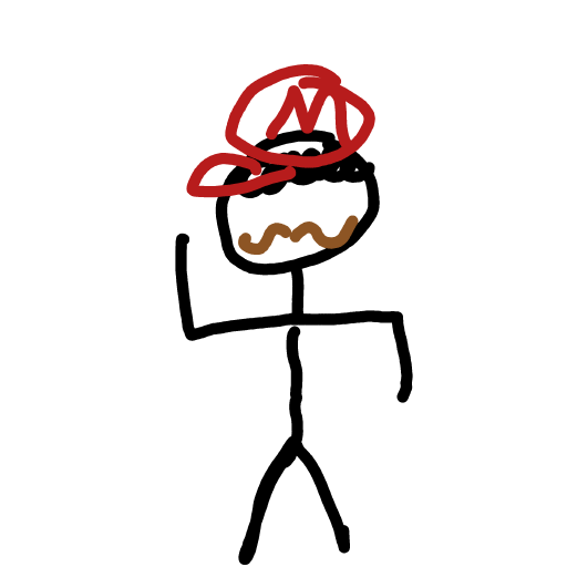 Mario drawing by Mrs O