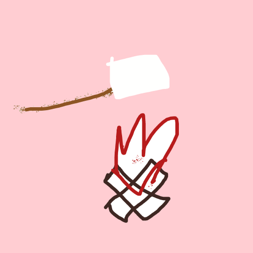Marshmallow drawing by lead-pearl-camp