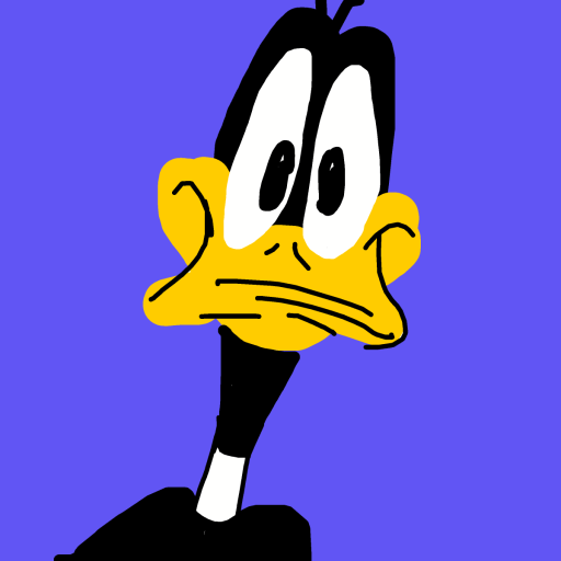 Daffy Duck drawing by larry