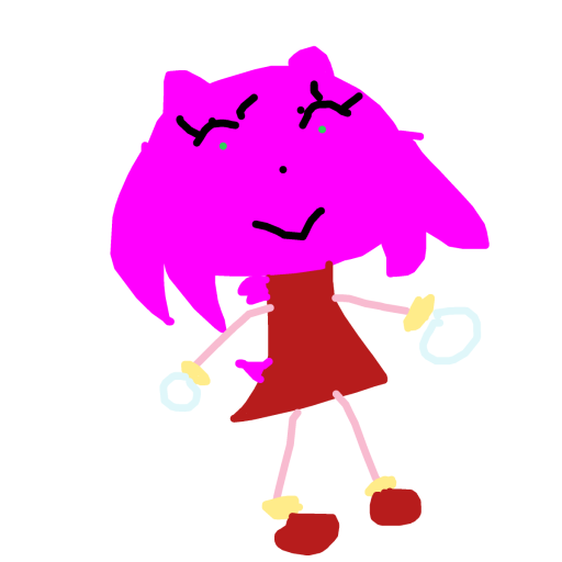 Amy Rose drawing by gurtfro
