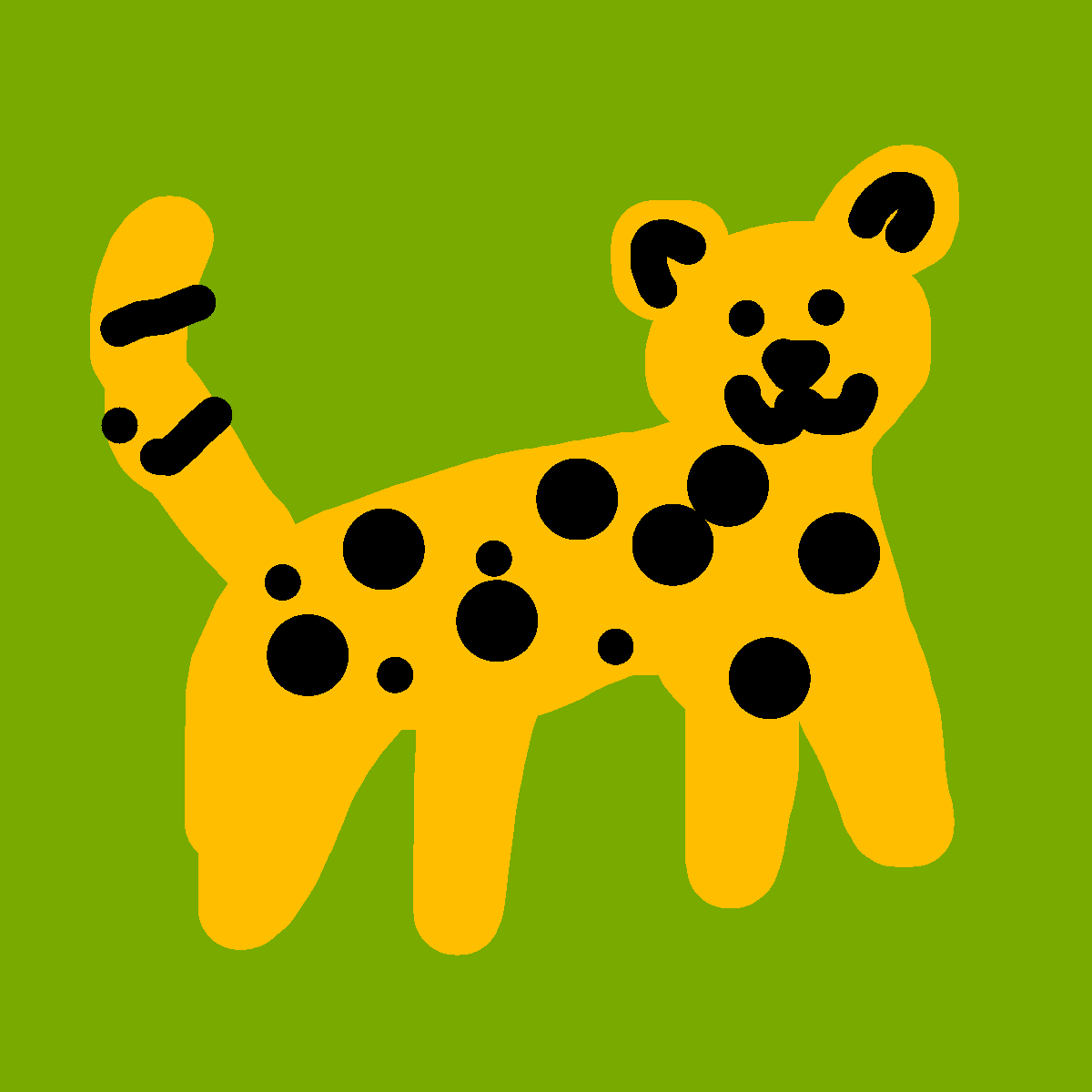 Cheetah drawing by knoxy